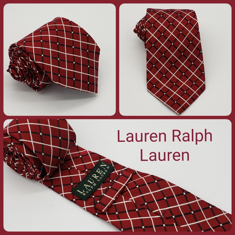 Lauren Ralph Lauren Tie 100% Silk